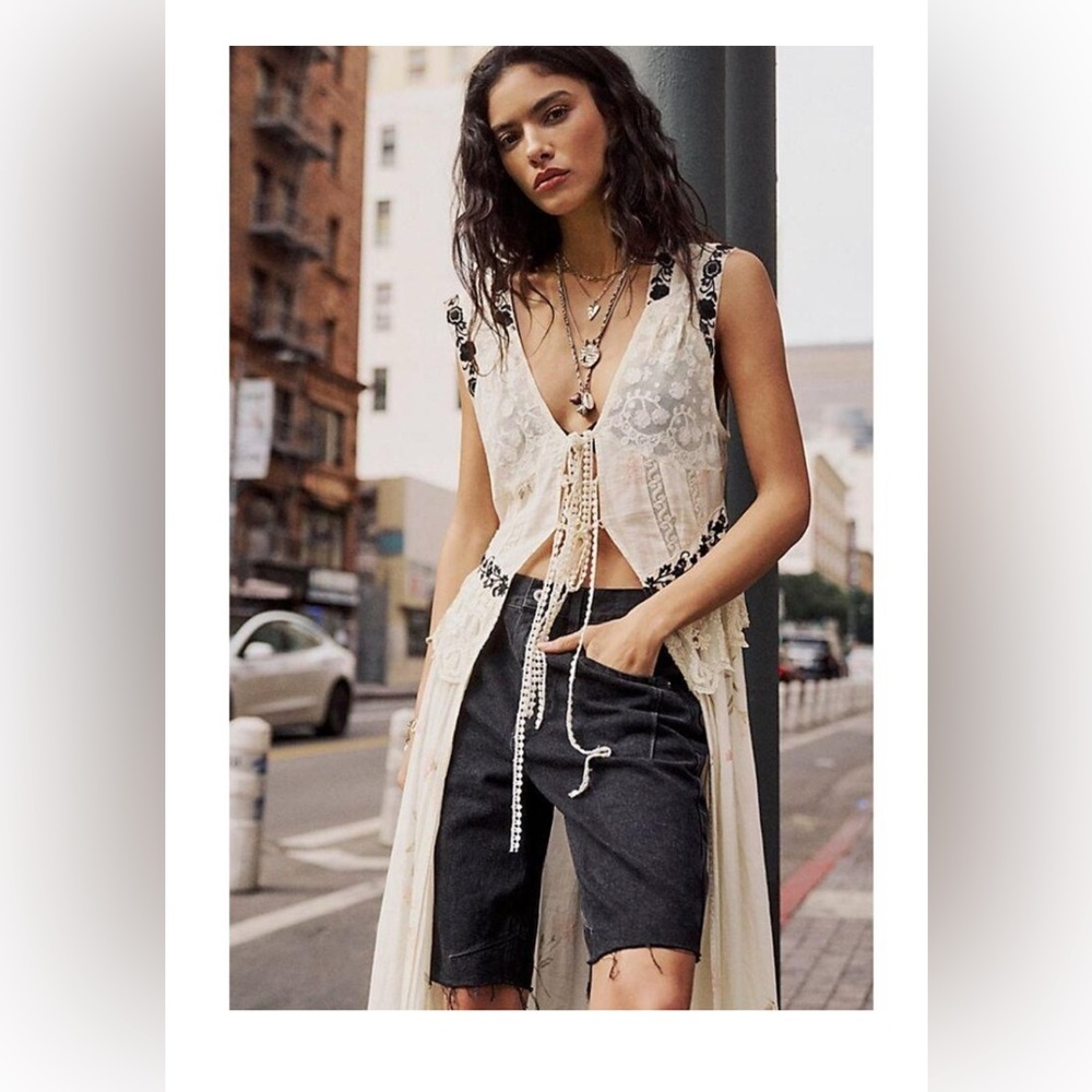 Free People We The Free Ghost Town Long Shorts